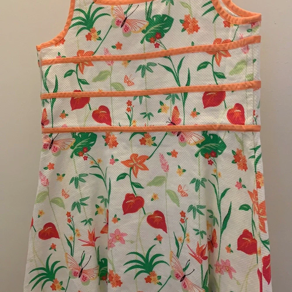 Gymboree Girls‎ Dress Tropical Orange Like new